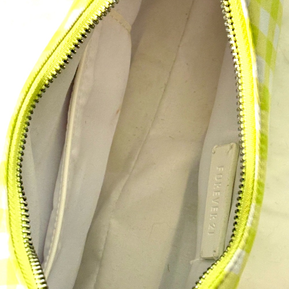 Forever 21 Yellow Gingham Shoulder Bag - Picture 8 of 9